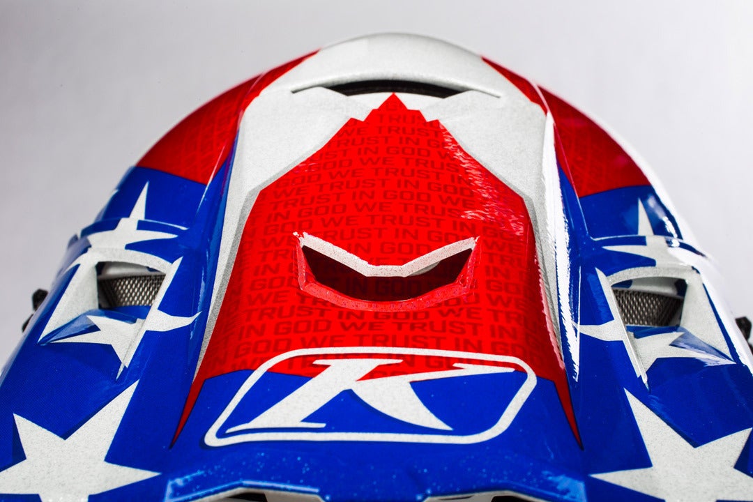 Klim F3 Patriot 2.0 Casco motocross XL Figura 13
