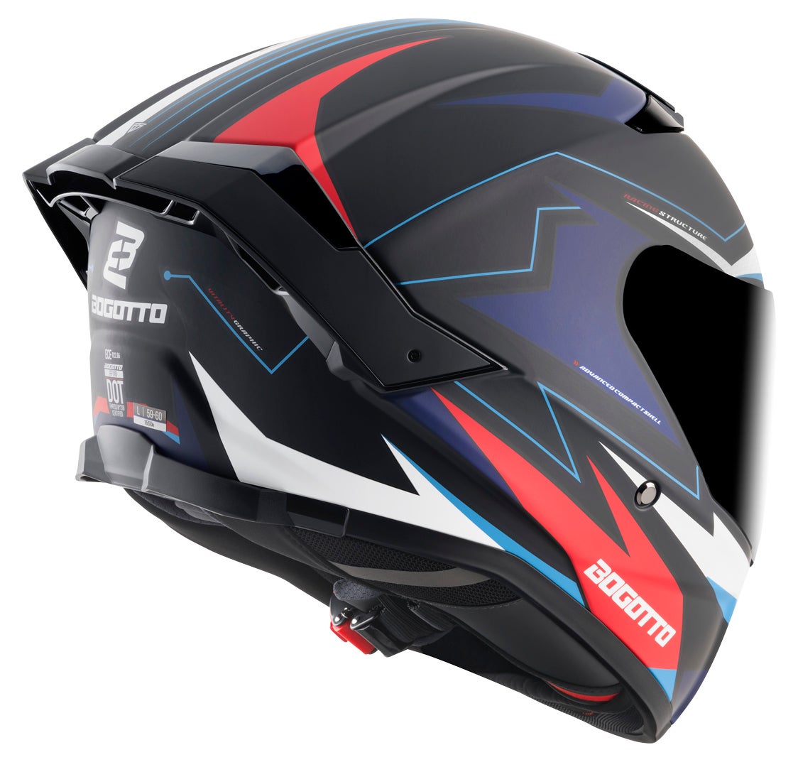 Side view of Bogotto FF118 Vilial Helmet