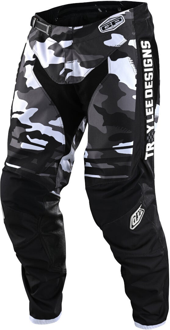 Troy Lee Designs GP Formula Camo Spodnie motocrossowe czarno/szary/biały 38 Rysunek 1
