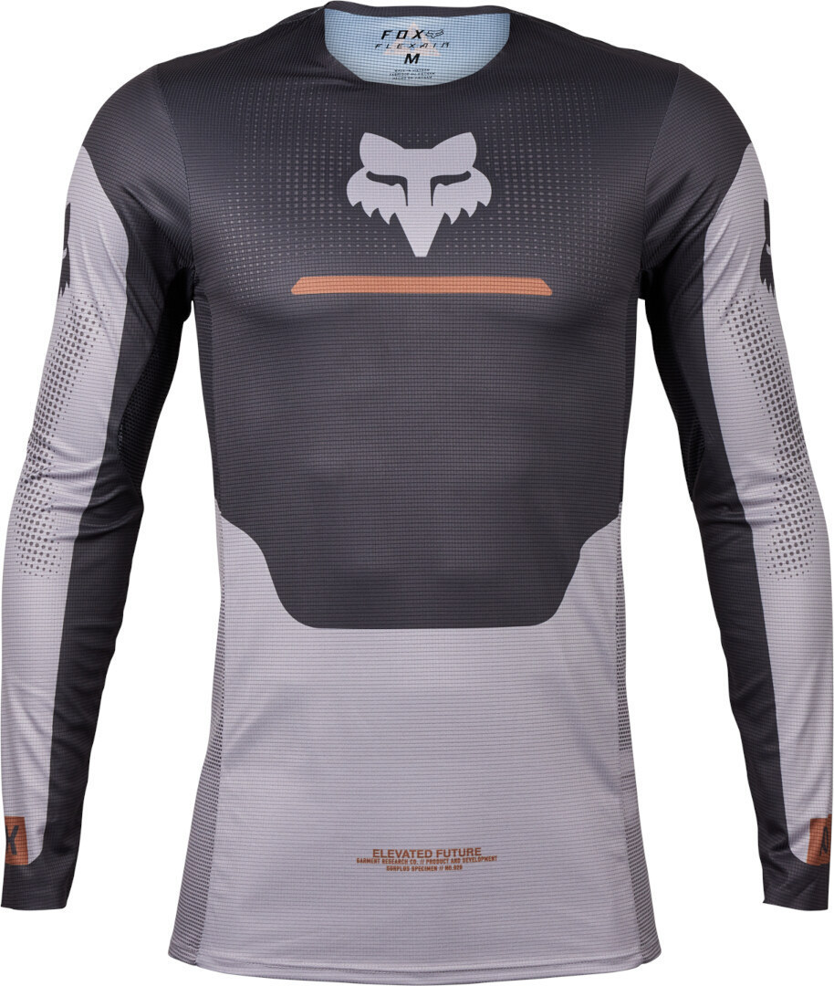 FOX Flexair Optical Motocross Jersey dunkelgrau/hellgrau L Abbildung 1