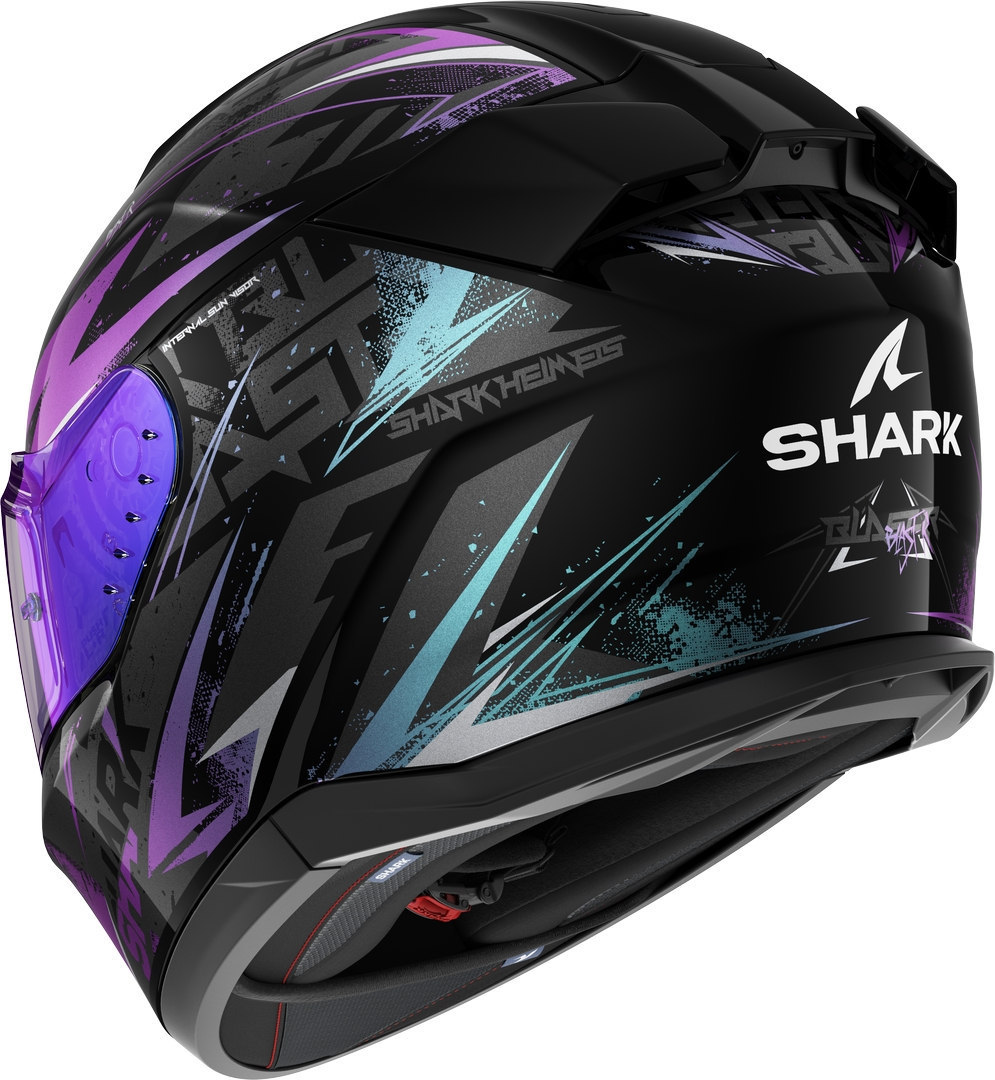 Shark D-Skwal 3 Blast-R Cască Negru/Verde/Albastru XXL (63/64) Figura 3