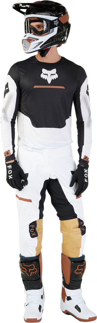FOX Flexair Optical Motokrosový dres černobílá XL Obrázek 2