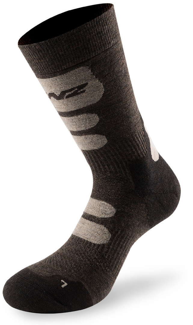 Lenz Trekking 8.0 襪 橄欖 45-47 圖4