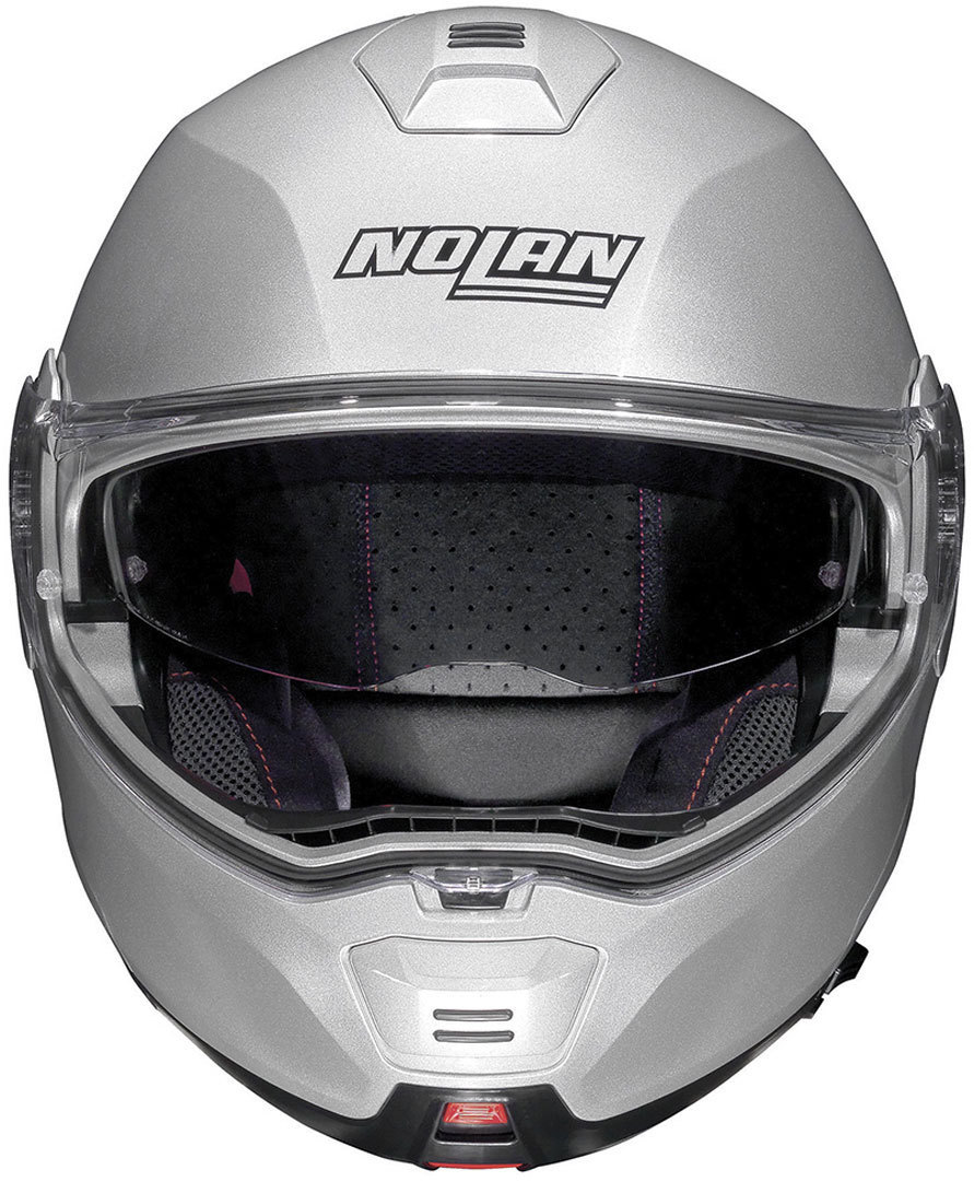Nolan N100-5 Classic N-Com Casco Argento M (58) Figura 7