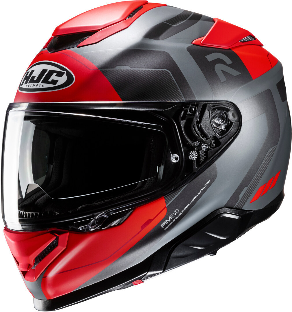 HJC RPHA 71 Cozad Cască Negru/Gri/Roșu XXS (52/53) Figura 1