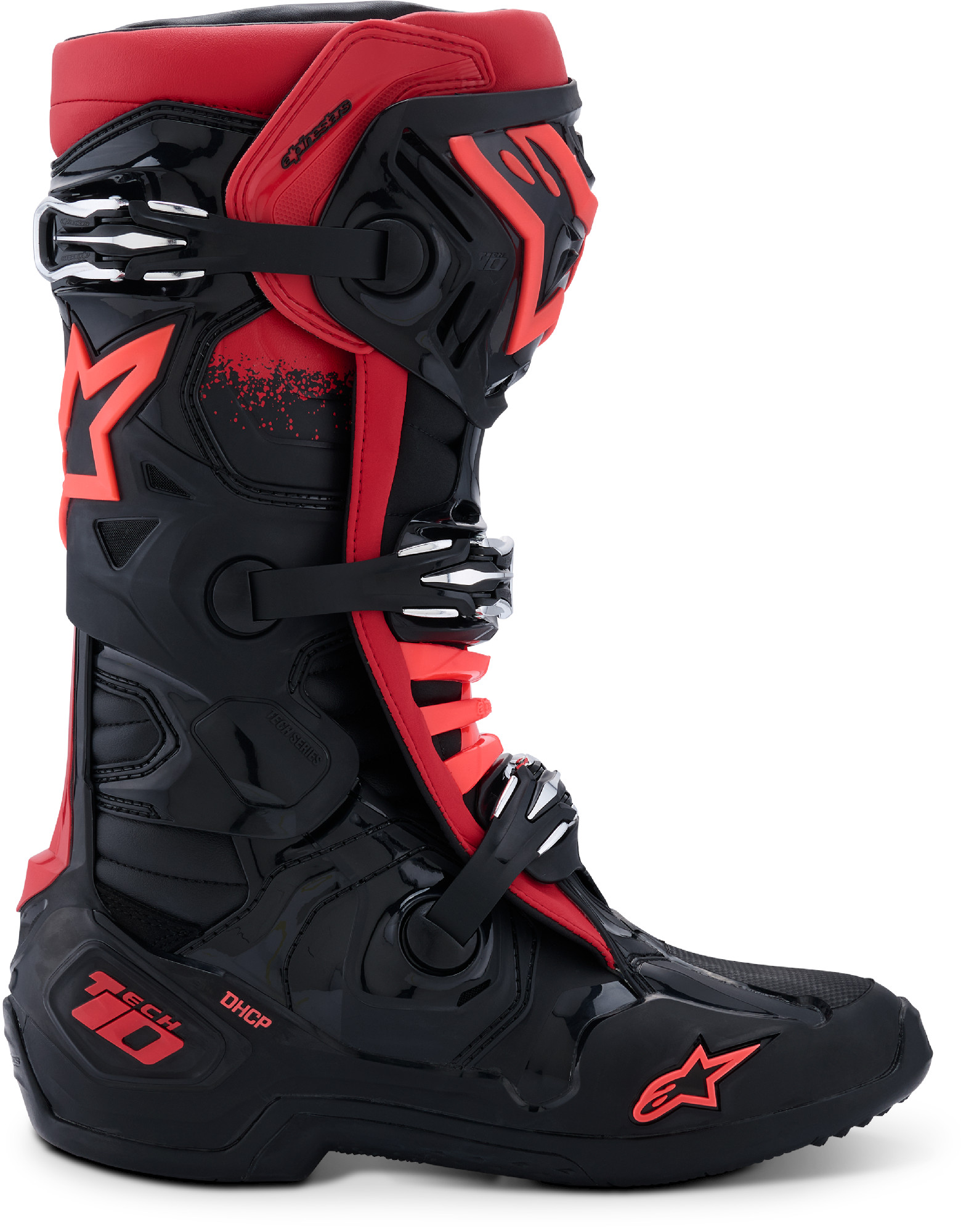 Alpinestars Tech 10 Motocross Boots 2026 black/red 12 Figure 4