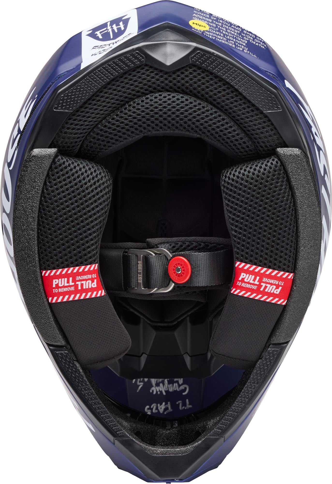 Side view of Bell Moto-10 MIPS Fasthouse Motocross Helmet