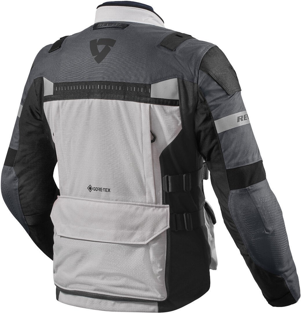 Revit Defender 3 GTX Motorrad Textiljacke silber/anthrazit 3XL Abbildung 2