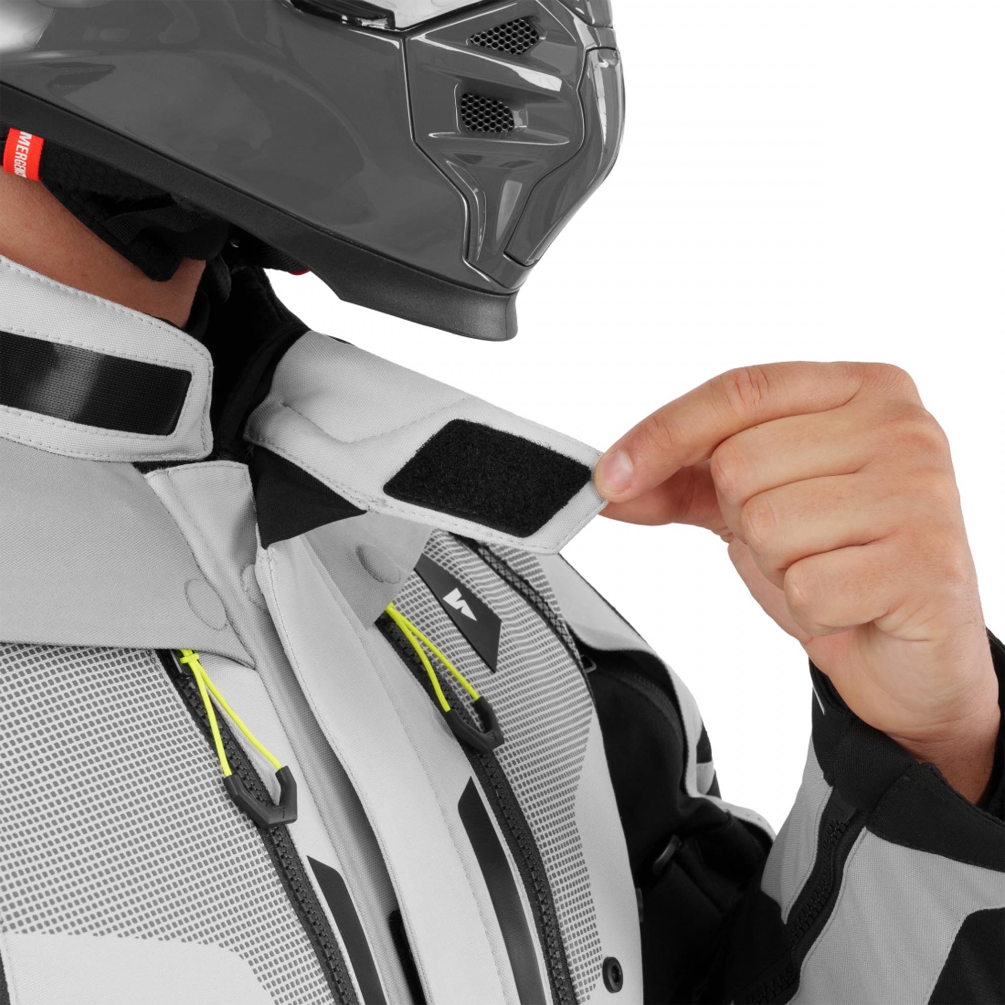 SHIMA Hero 3.0 Motorcycle Textile Jacket grey/yellow S Figure 19