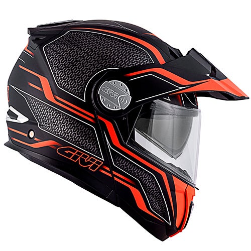 GIVI X.33 Canyon Layers Casque rabattable noir mat/orange XL Figure 4