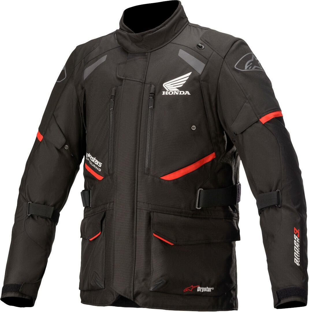 Alpinestars Honda Andes v3 Drystar Motorcycle Textile Jacket black/red L Figure 1