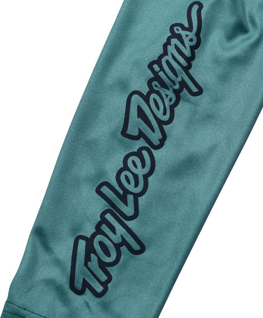 Troy Lee Designs Lilium LS Mono Ladies Bicycle Jersey dark green XL Figure 2