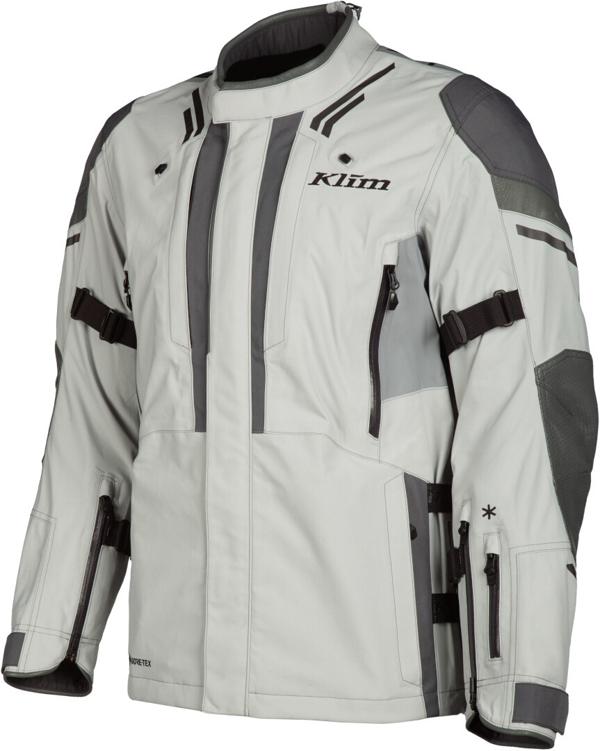 Klim Latitude 2023 Motorcycle Textile Jacket grey 3XL Figure 1