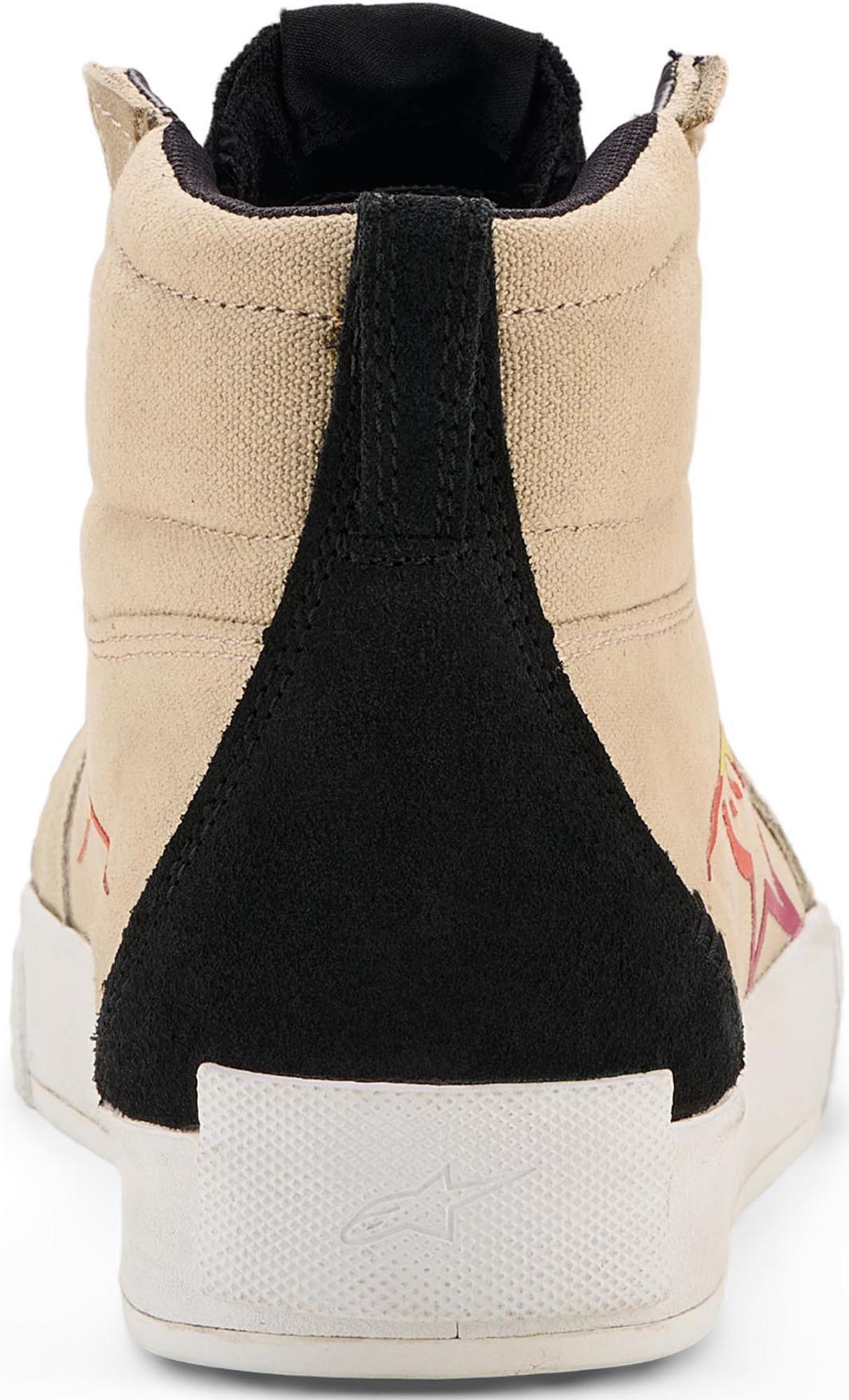 Alpinestars Ride-63 Canvas Motorcykelsko Beige/sort 8 Figur 5
