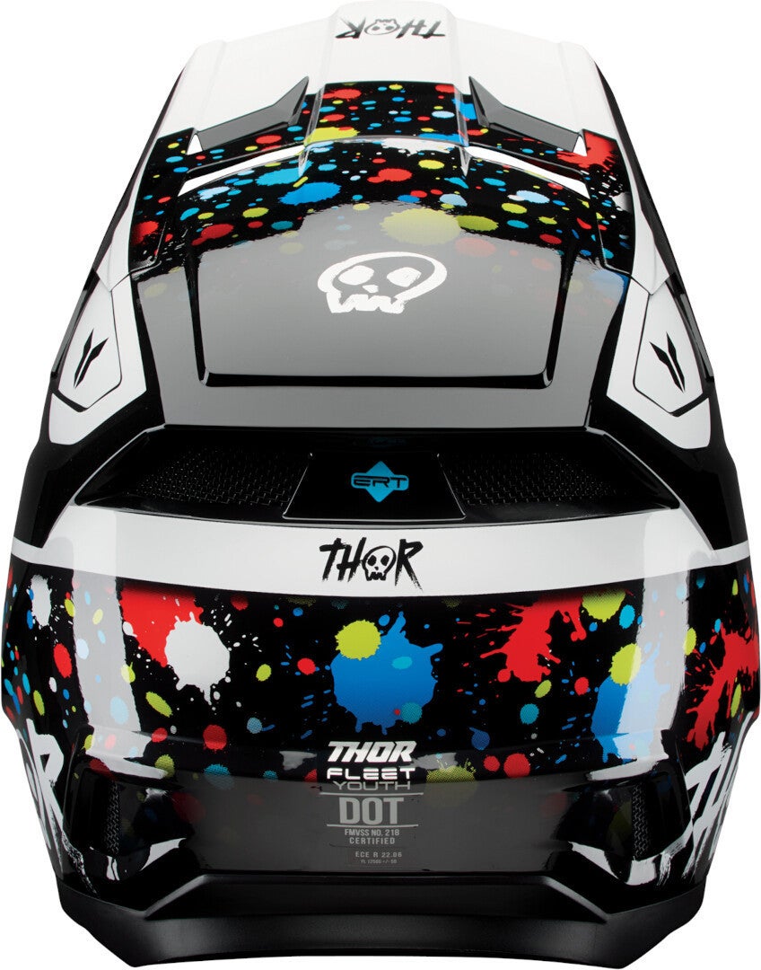 Thor Fleet Splat Kinder Motocross Helm Y/S (48/49) Abbildung 3