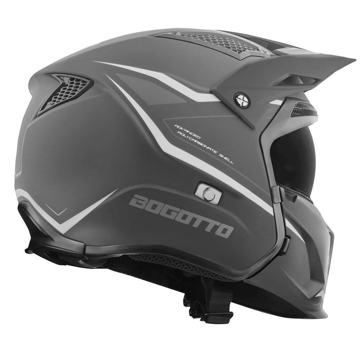 Bogotto Radic WN-ST Helm grijs/zwart M Figuur 13