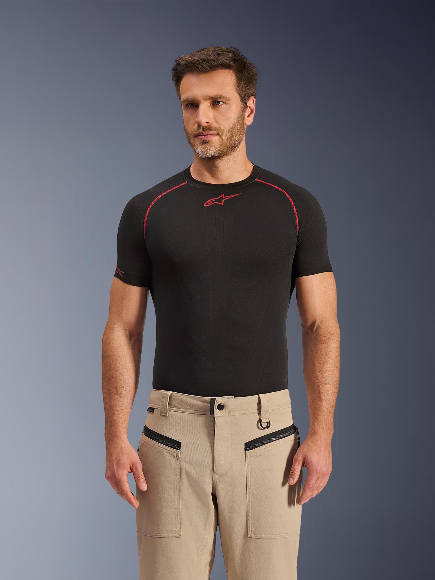 Side view of Alpinestars Flex-Ast Canvas Motorcycle Textile Pants
