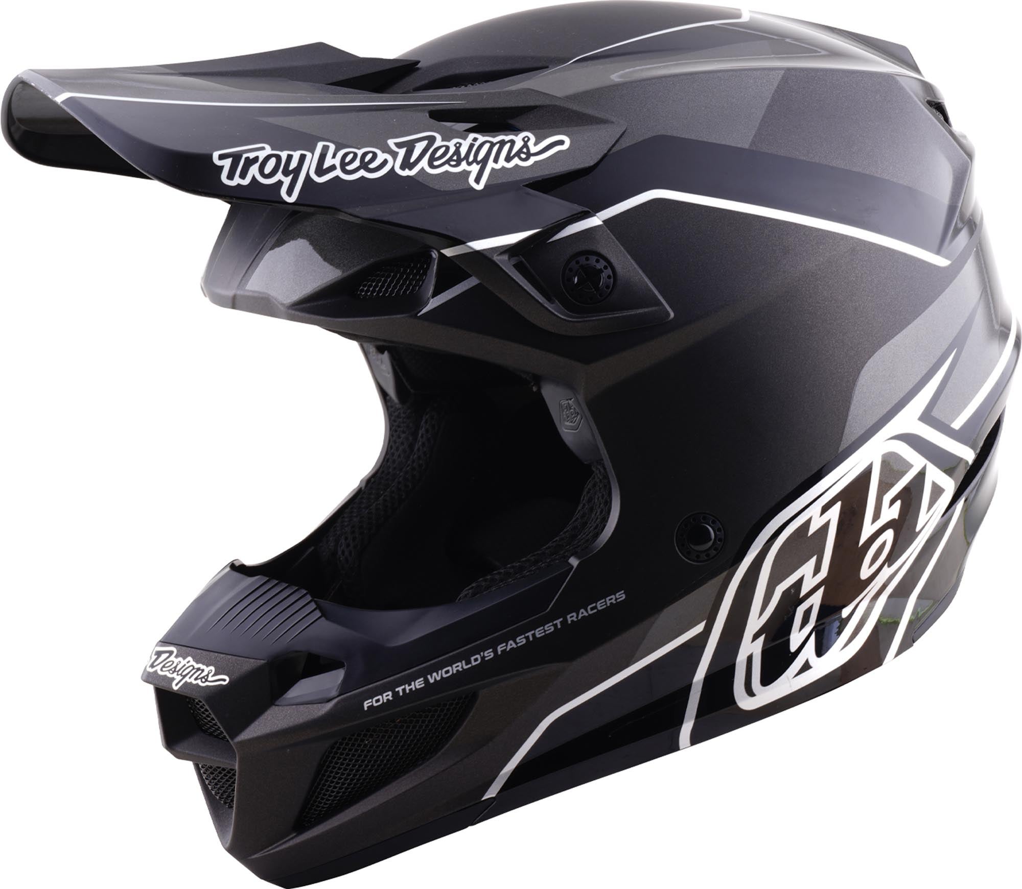 Troy Lee Designs SE5 Polycarbonate MIPS Stand Motocross Helmet-image-584681164