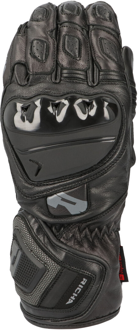 Richa Savage 3 Solid perforated Motorcycle Gloves S Figure 1