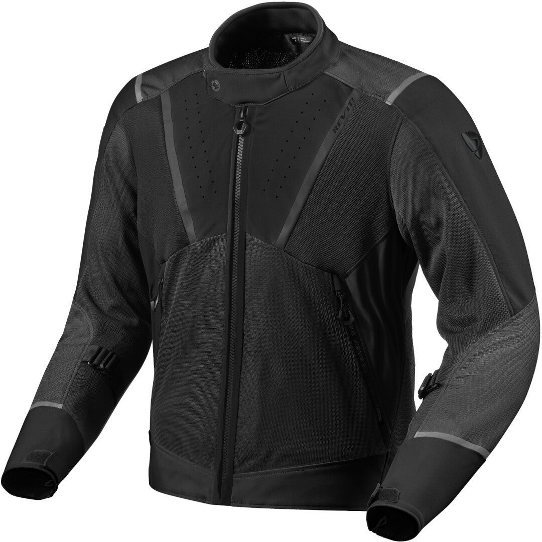 Revit Airwave 4 Motorcycle Textile Jacket black 4XL Figure 1