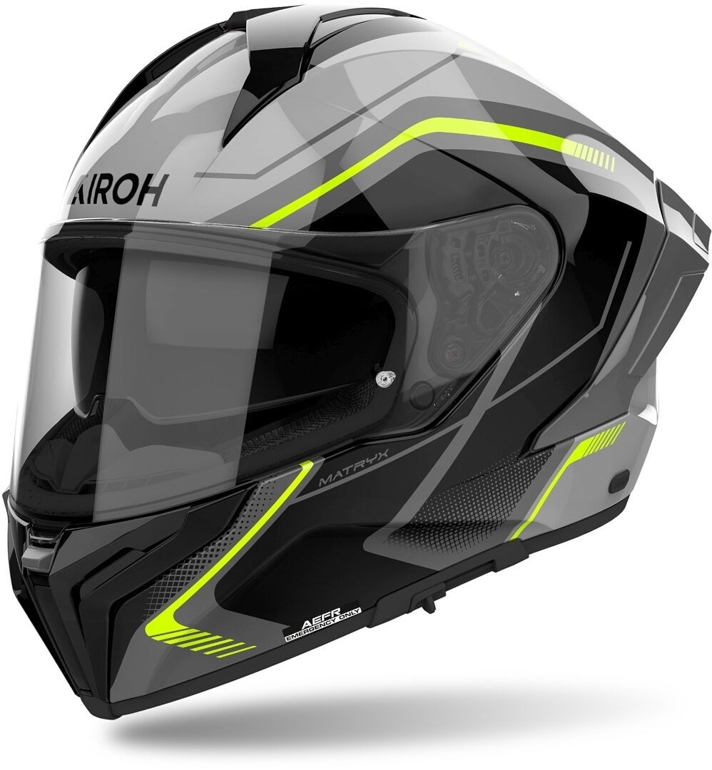 Airoh Matryx Wide Hełm /szary/żółty S (55/56) Rysunek 1