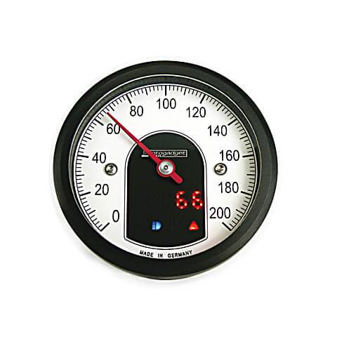 motogadget Tachometer analog, motoscope tiny negru Figura 1 motogadget Tachometer analog, motoscope tiny negru Figura 1