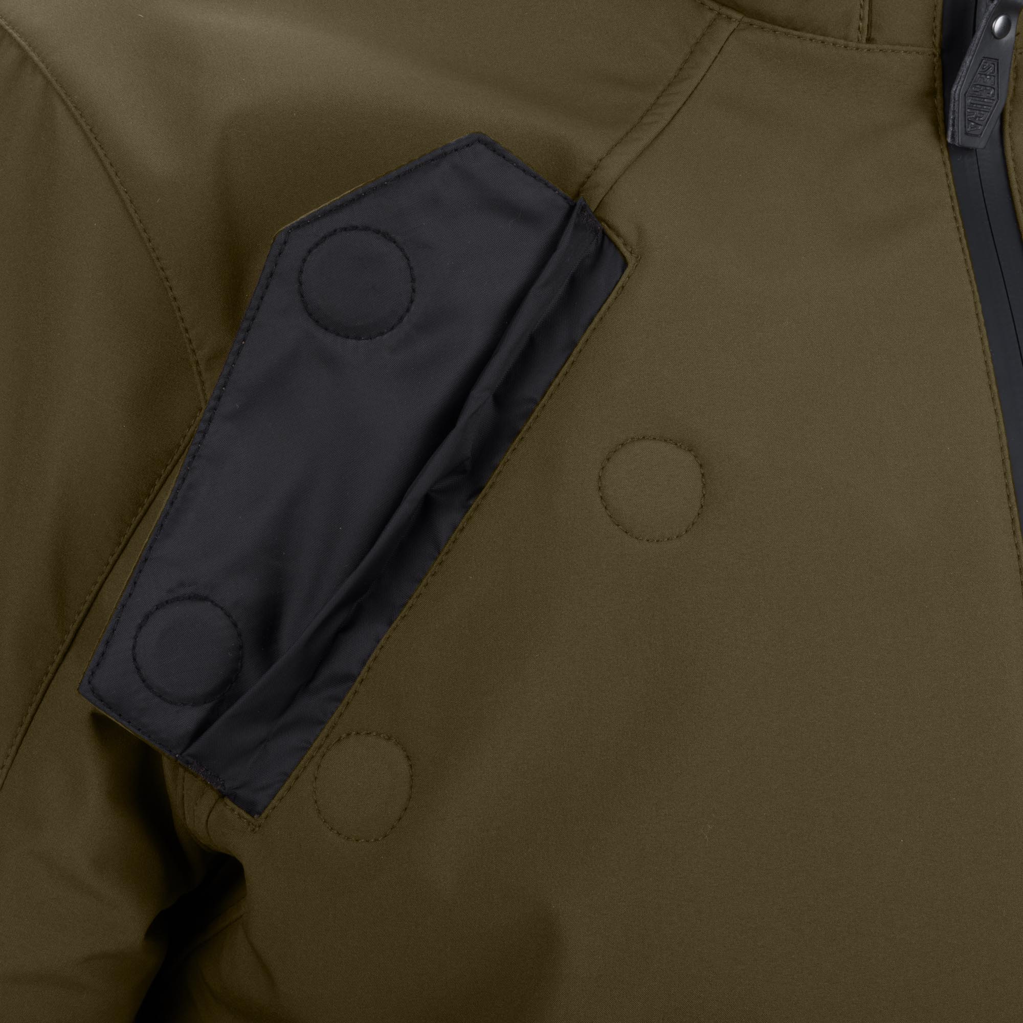 Segura Oswald Motorcycle Textile Jacket Khaki S Figure 9
