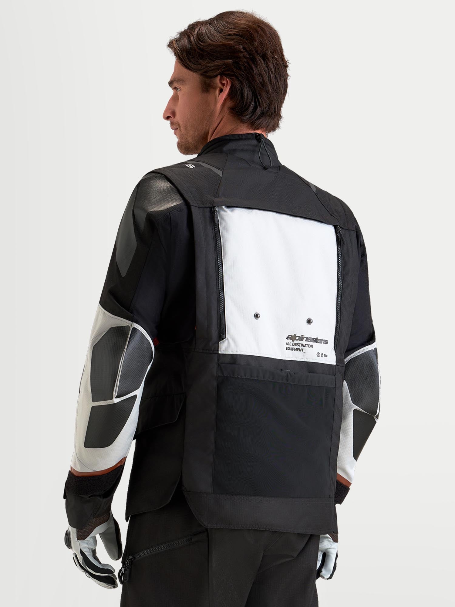 Alpinestars Harok V2 Drystar waterproof Motorcycle Textile Jacket grey/black 3XL Figure 10