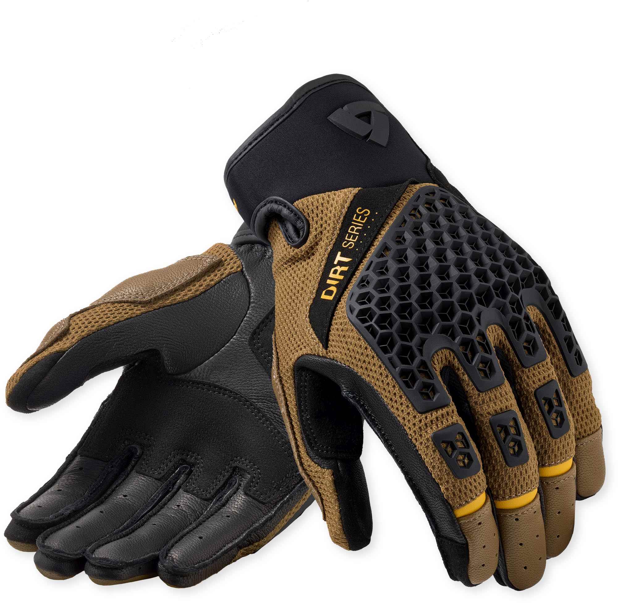 Revit Caliber 2 Motocross handsker sort/brun L Figur 1