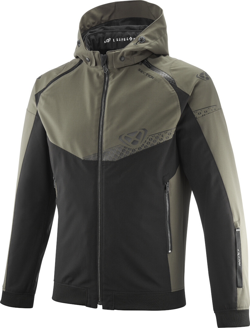 Ixon Section Blouson textile de moto Kaki 3XL Figure 1