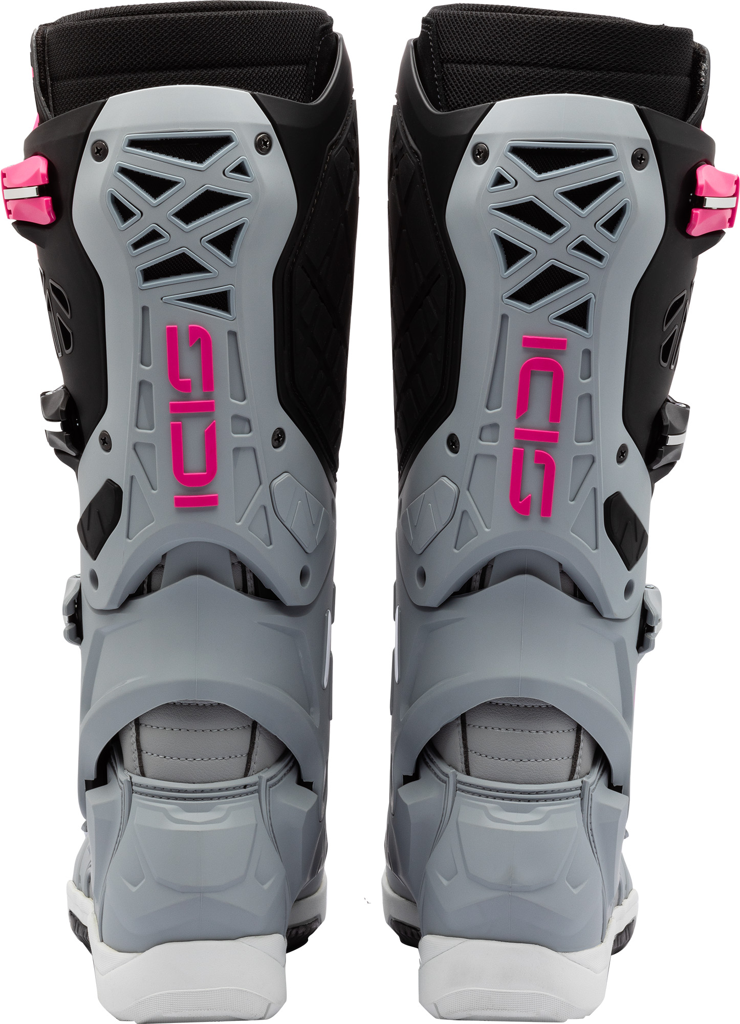 Sidi Crossair-X Motocross støvler fluo-pink/sort/grå 45 Figur 5