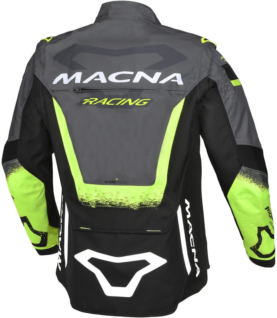 Macna Landmark Motocross jakke sort/grå/gul XL Figur 2