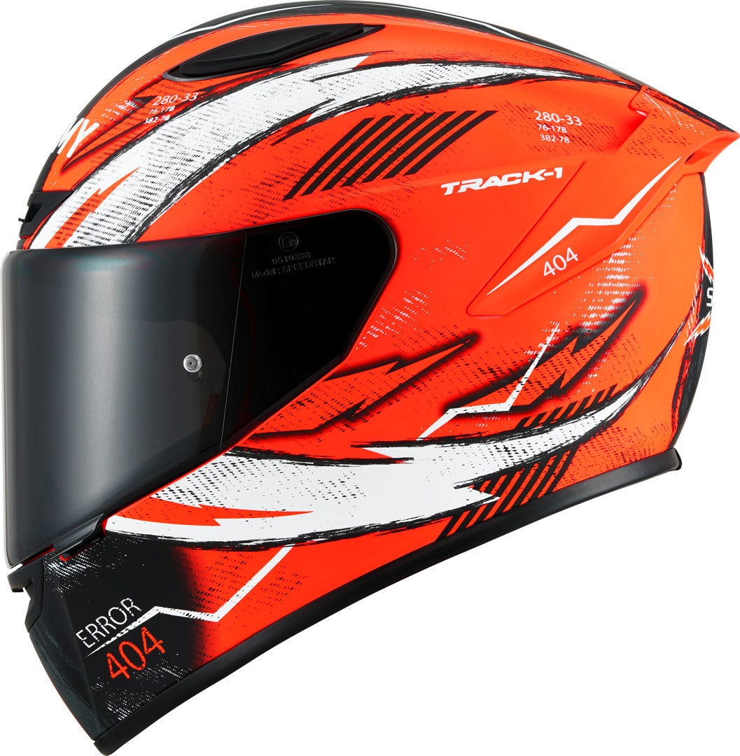 Suomy Track-1 404 Casque Orange/Noir M (57/58) Figure 6