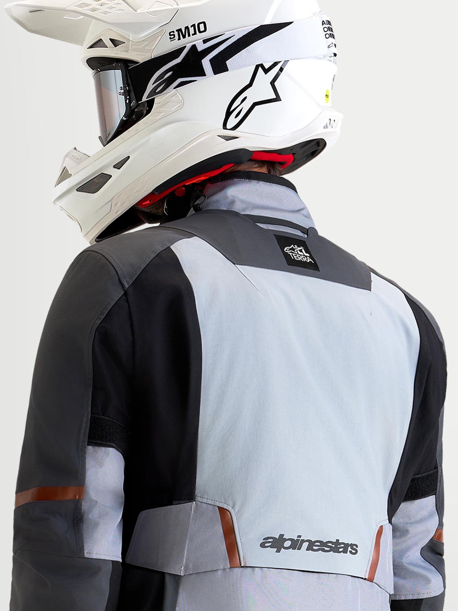 Alpinestars ST-7 V2 2L Gore-Tex wasserdichte Motorrad Textiljacke grau/schwarz M Abbildung 6