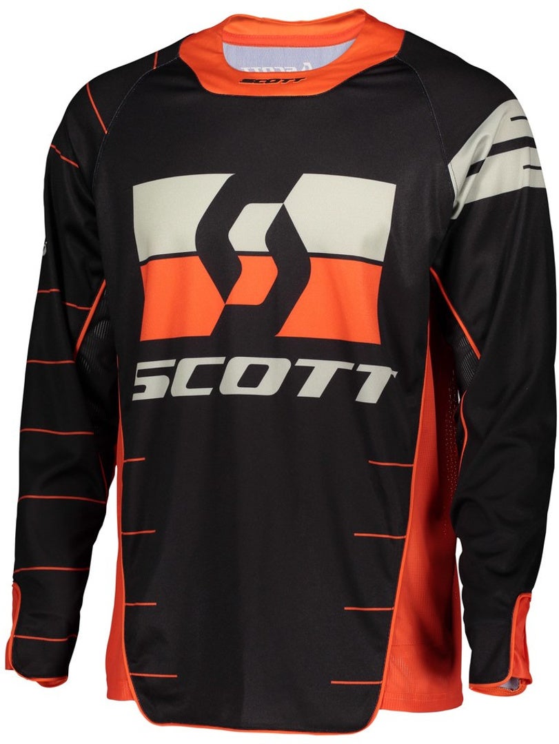 Scott Enduro Motocross Jersey sort/orange XXL Figur 1
