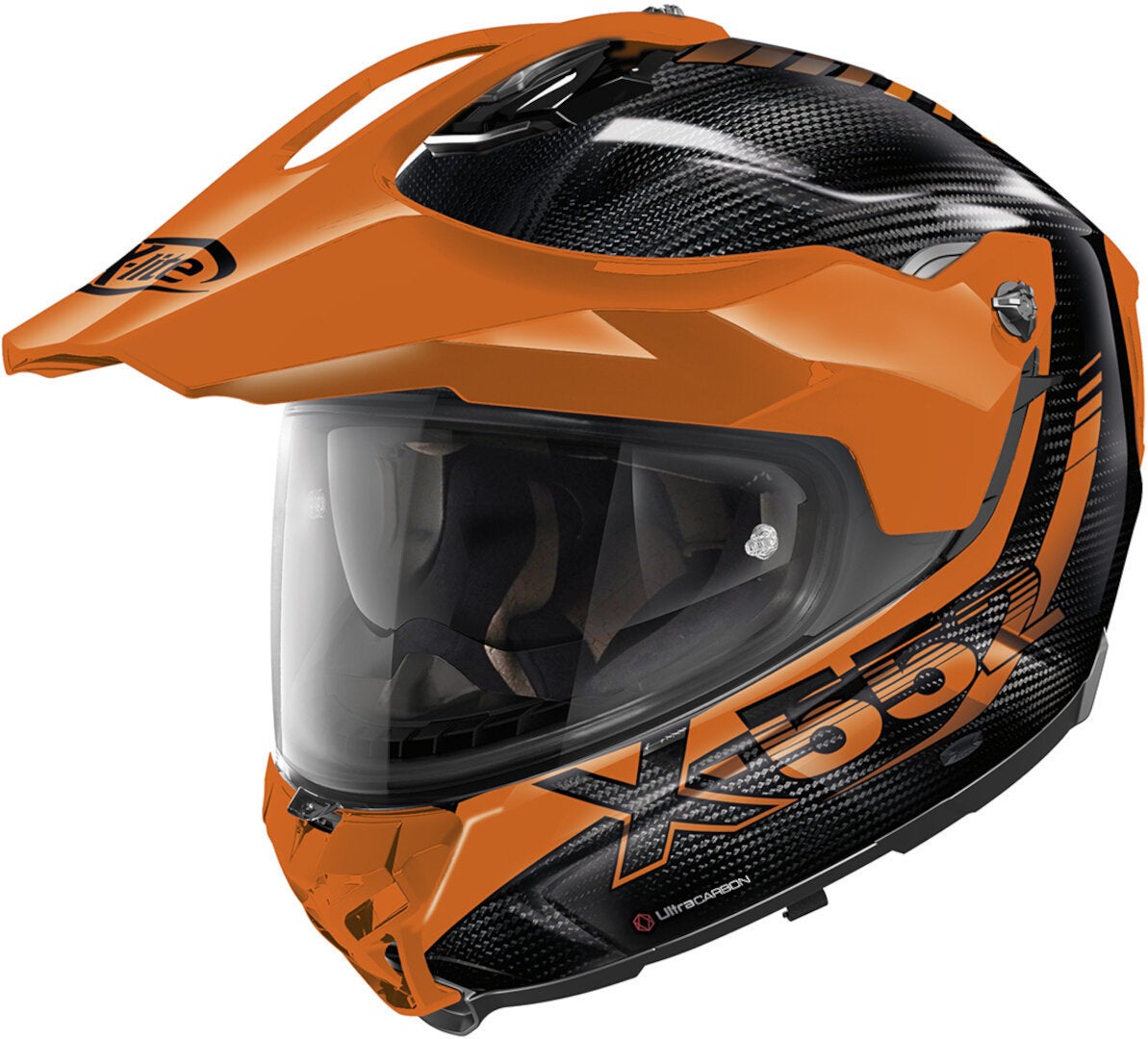 X-Lite X-552 Ultra Carbon Hillside N-Com Casco nero/arancione M (58) Figura 1