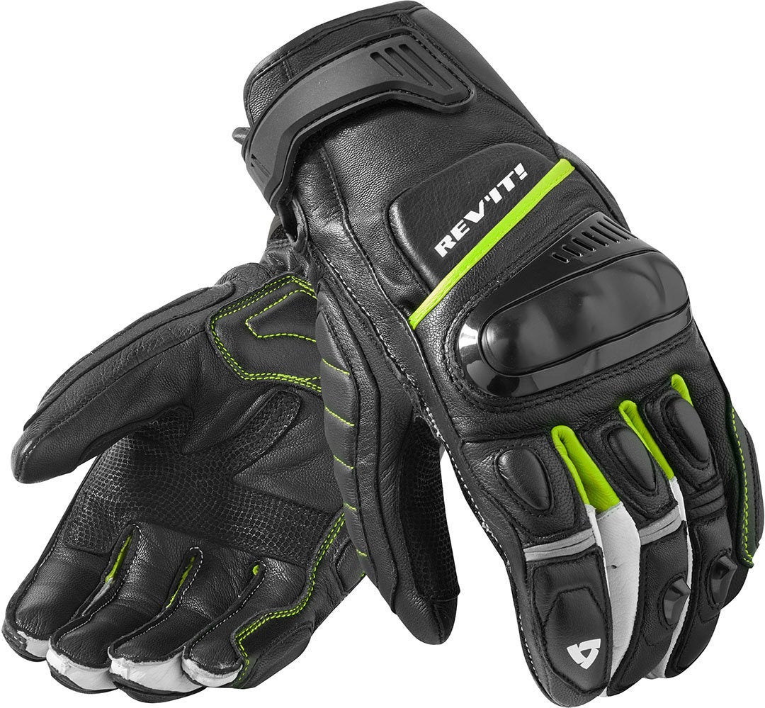 Revit Chicane Motorcykel handsker sort/gul XL Figur 1