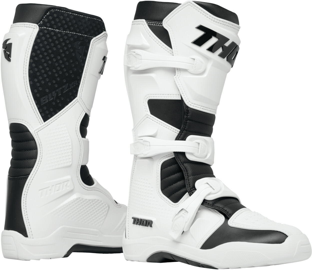 Thor Blitz XR MX Motokrosové boty bílá/černá 7 Obrázek 1