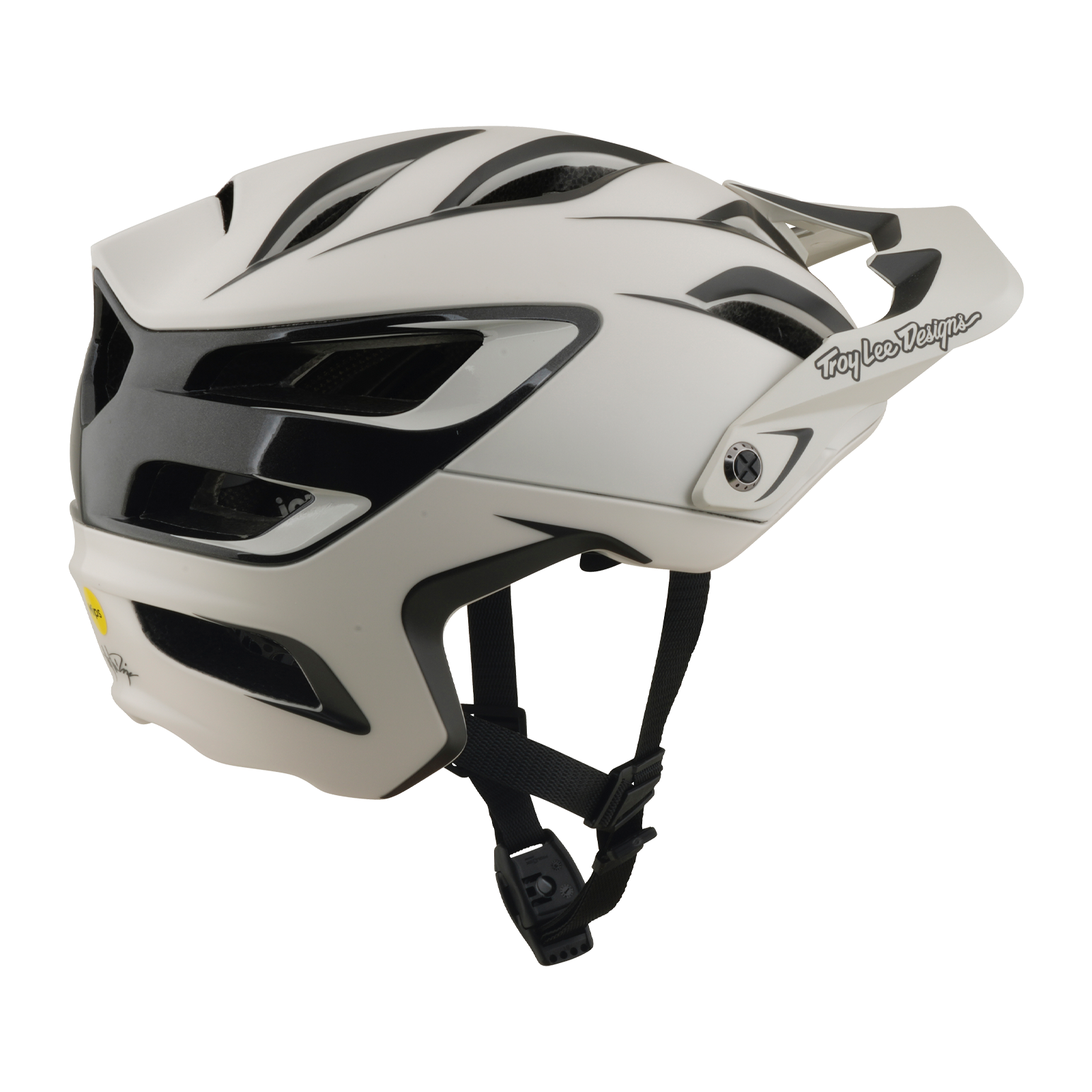 Troy Lee Designs A3 Uno MIPS Bicycle Helmet light grey XL-XXL (60/63) Figure 4
