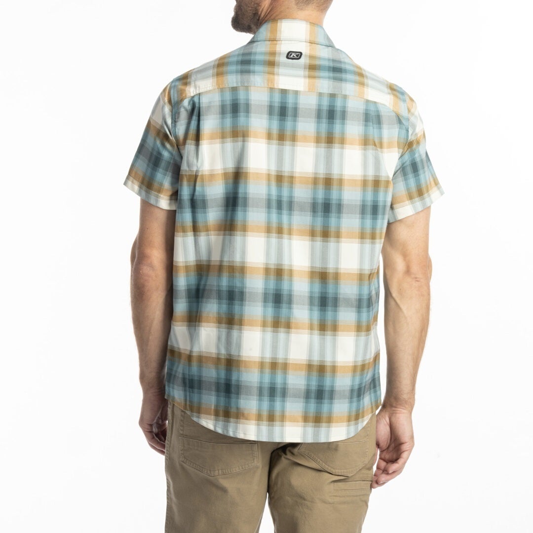 Klim Nero Stretch Camicia blu/beige 3XL Figura 4