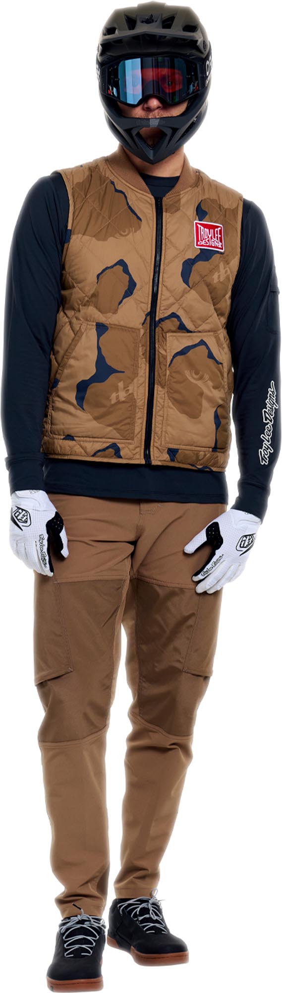 Troy Lee Designs Ruckus Ride Flow Camo Chaleco de bicicleta S Figura 11