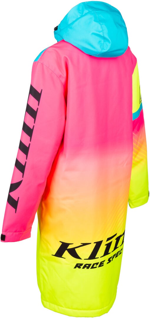 Klim Revolt 防水スノーモービルコート イエロー/ターコイズ/マゼンタ M 図2