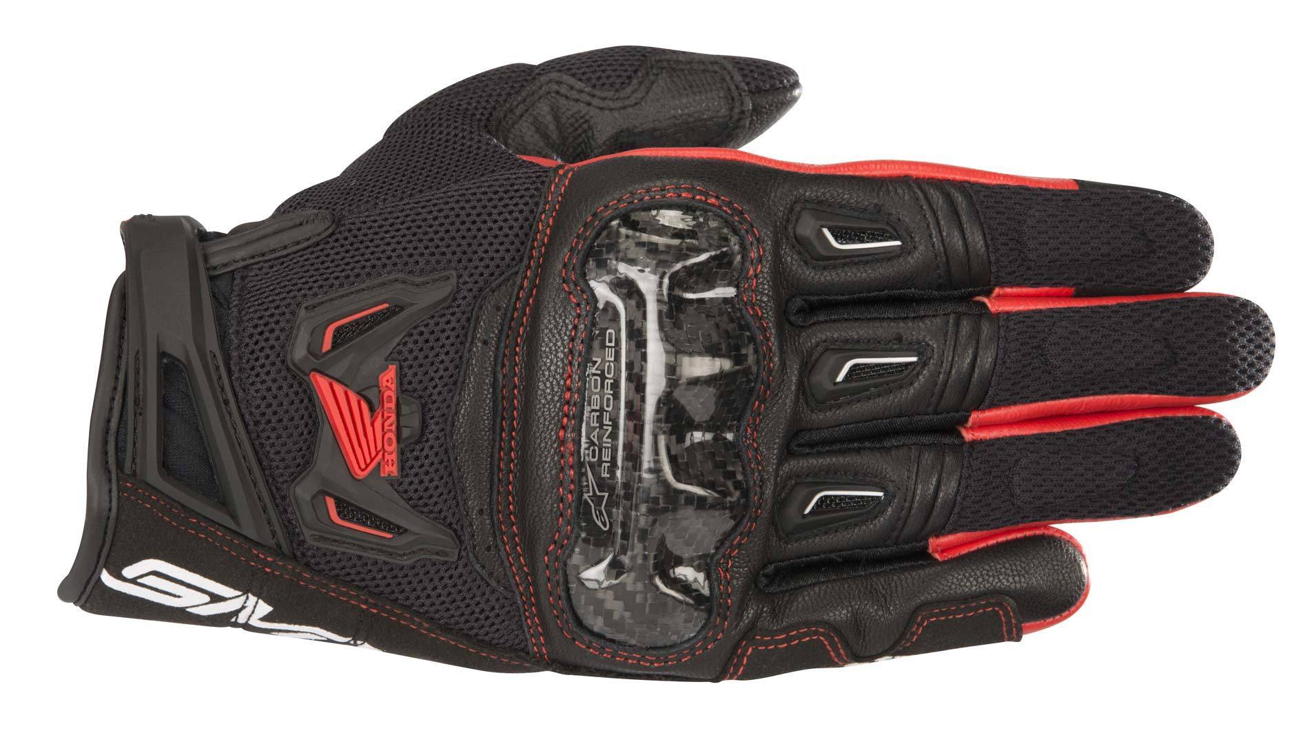 Alpinestars Honda SMX-2 Air Carbon V2 Handschuhe S Abbildung 1