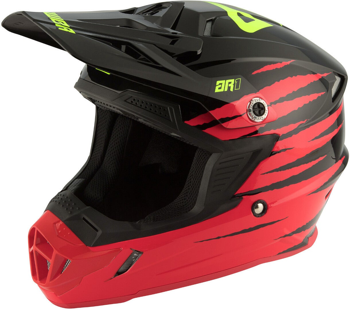 Answer AR-1 Pro Glow Casque de motocross Rouge/Noir XL (61/63) Figure 1