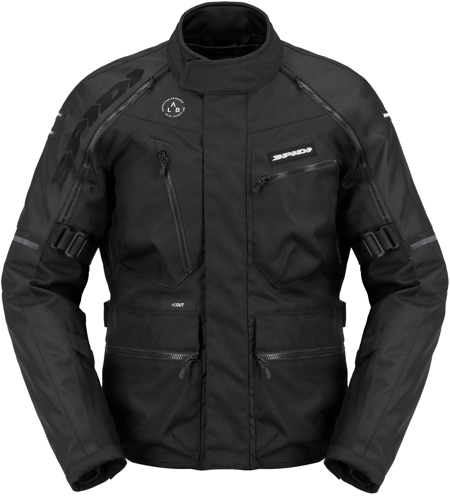 Spidi Ridemaster waterproof Motorcycle Textile Jacket black S Figure 1