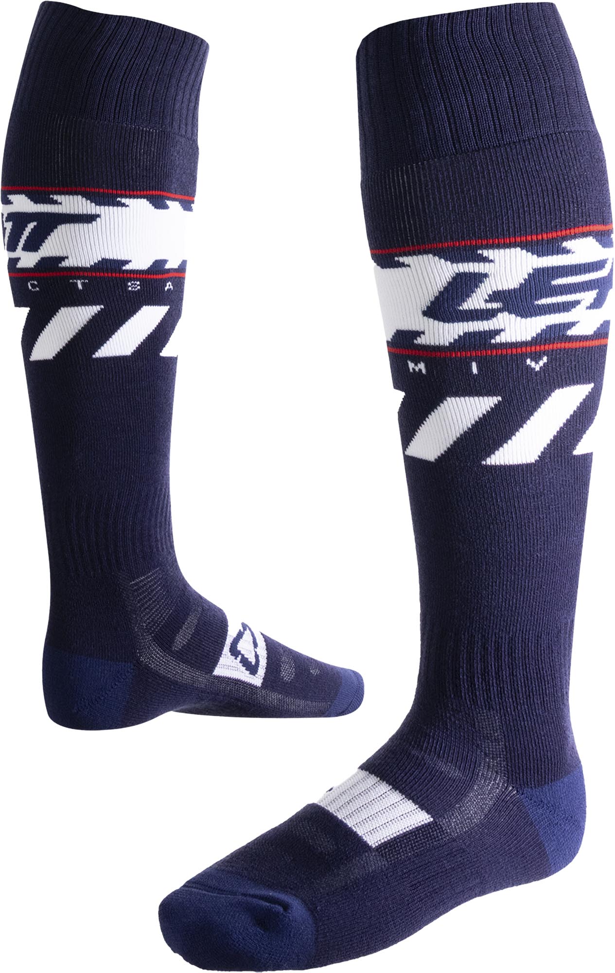 Leatt Moto Stripes Meias de Motocross Artigo principal Figura 1