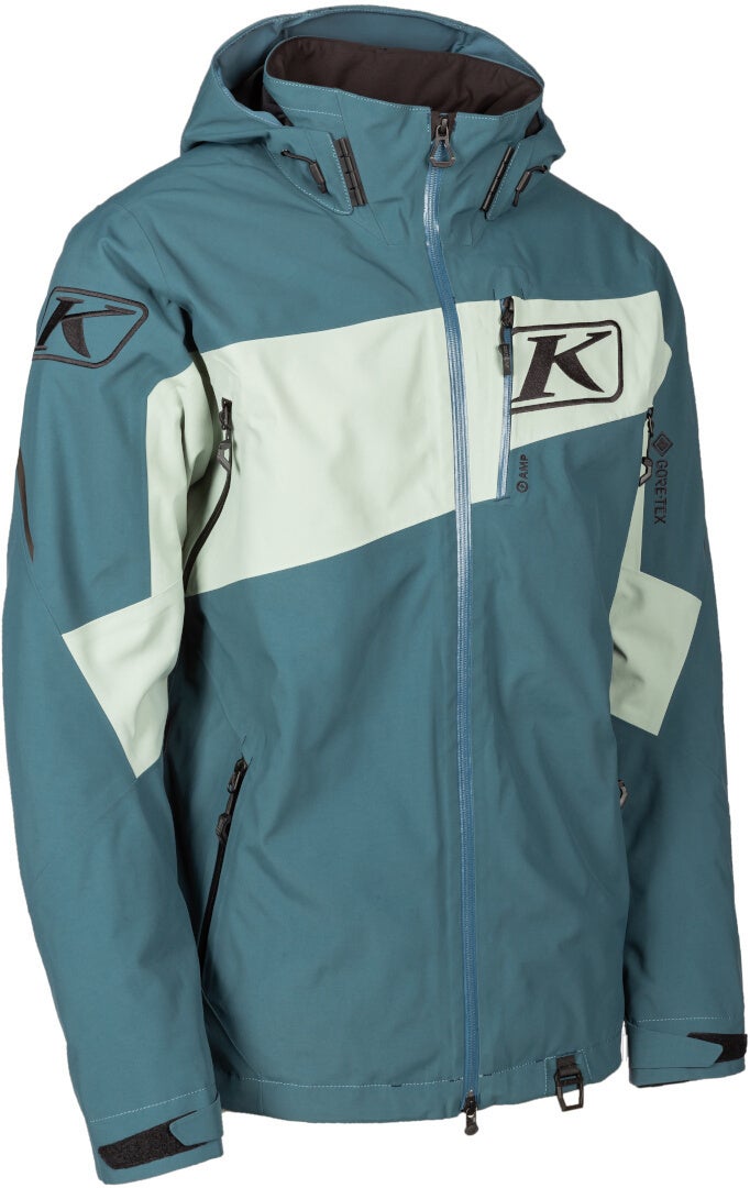 Klim Storm 2022 Snowmobile Jacket turquoise 3XL Figure 3