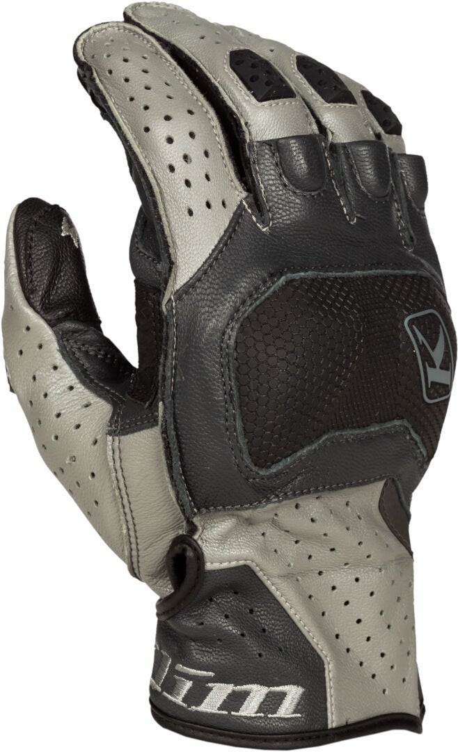 Klim Badlands Aero Pro Short 2024 Motorcykel handsker grå/sort L Figur 1