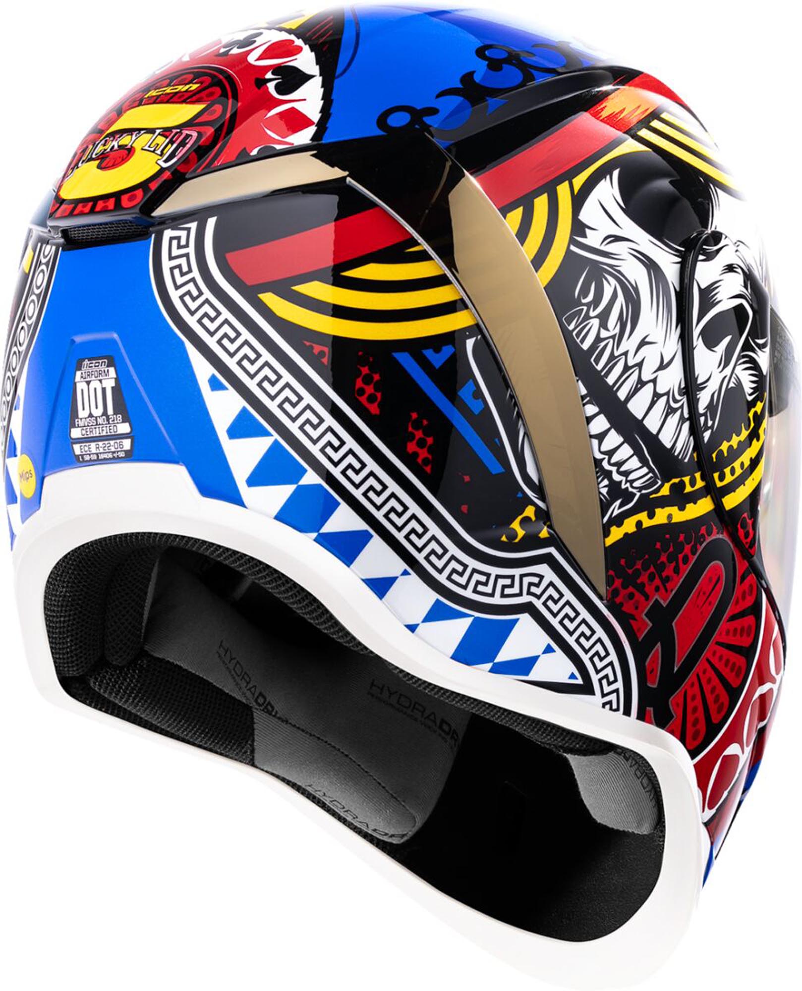 Icon Airform Lucky Lid 5 Helmet S Figure 3