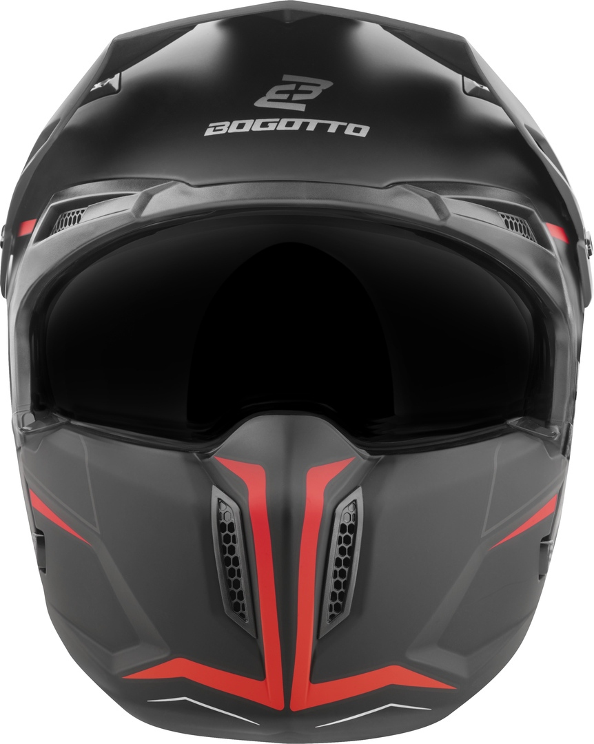 Bogotto Radic WN-ST 22.06 Cască Roșu/Negru M Figura 6